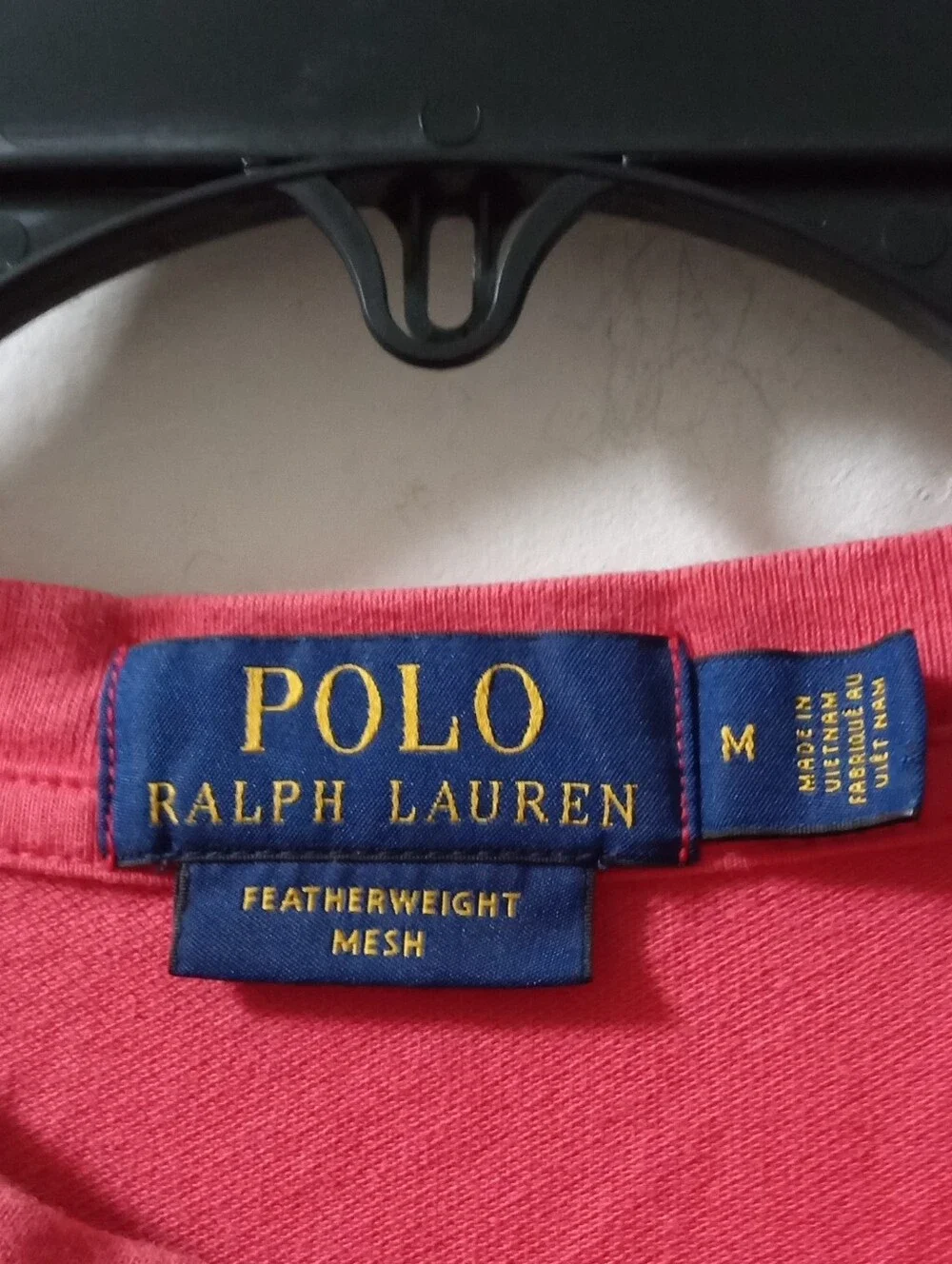 Ralph Lauren Coral Short-Sleeve Henley Polo